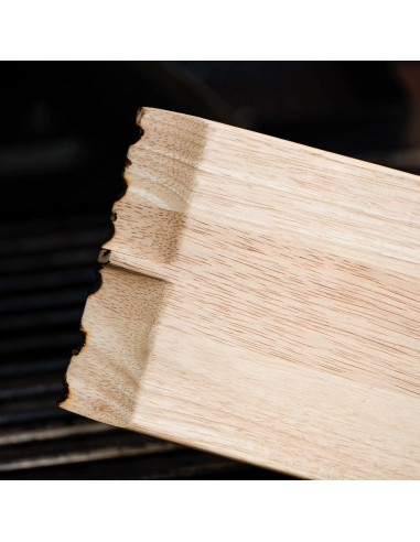 Raspador y Cepillo de Barbacoa Mr. Bar-B-Q Madera Premium