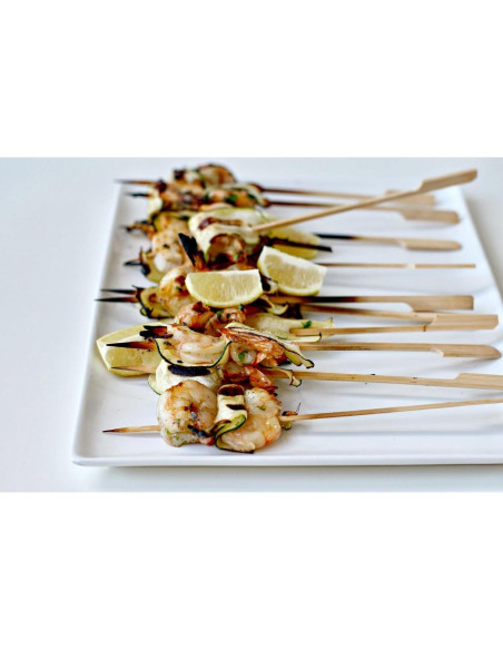 Palitos de Bambú 10 Pulgadas Pinchitto - 100 Piezas para BBQ