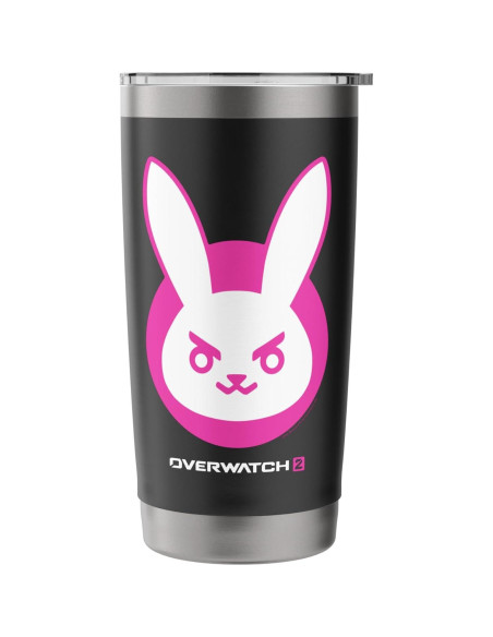 Taza Aislada D.Va Overwatch 2 20 oz Acero Inoxidable Negro Taza Aislada D.Va Overwatch 2 20 oz Acero Inoxidable Negro