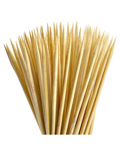200 Pinchos de Bambú Natural 10 Pulgadas para BBQ Boesma