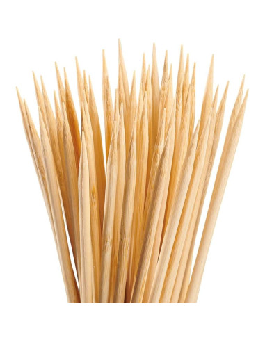 Pinchos de Madera de Bambú 10 Pulgadas Paquete Cómodo 5000 Unidades