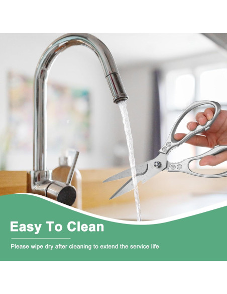 Tijeras de Cocina M METERXITY 23cm Acero Inoxidable Multiusos