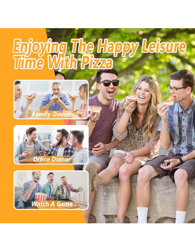 Cortador de Pizza MS WGO 35.56 cm Acero Inoxidable Apto Lavavajillas