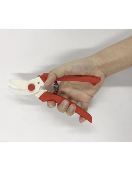 Tijeras de Podar Sakagen P180 Rojo 21.3cm Acero Yunque