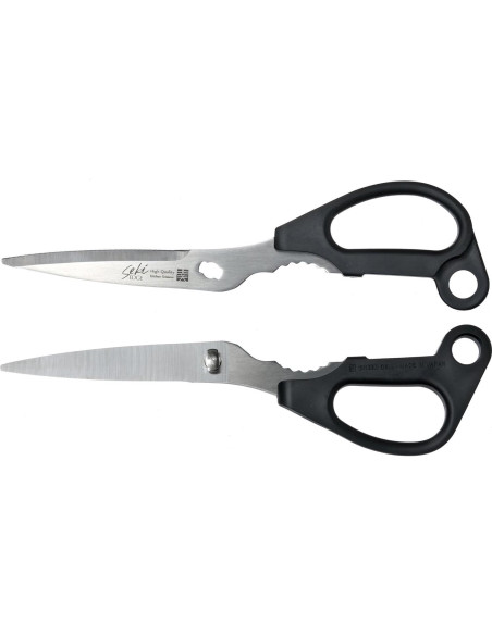 Tijeras de cocina Green Bell SJ-K100, acero inoxidable, 20.9 cm Tijeras de cocina Green Bell SJ-K100, acero inoxidable, 20.9 cm