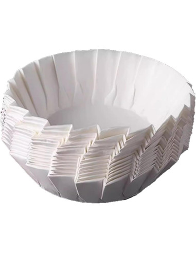 50 Forros de Papel Pergamino Desechables 10.16 cm YJLMTCF
