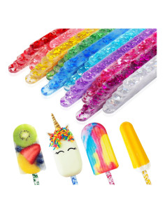 Palitos de Acrílico Reutilizables AIERSA 50 Pcs 11.4 cm