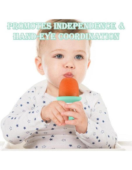 Molde de Paletas de Silicona Sakolla Verde para Niños 6 Cavidades Molde de Paletas de Silicona Sakolla Verde para Niños 6 Cavidades