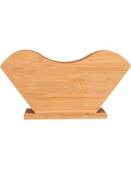 Soporte para Filtros de Café Buachois de Bambú, Organizador Cuadrado Soporte para Filtros de Café Buachois de Bambú, Organizador Cuadrado
