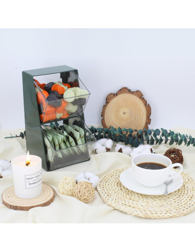 Organizador de Cápsulas de Café Bokelai Verde Vintage 2 Compartimentos