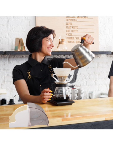 Soporte para Filtros de Café Tissting - Almacena 60 Filtros Cono