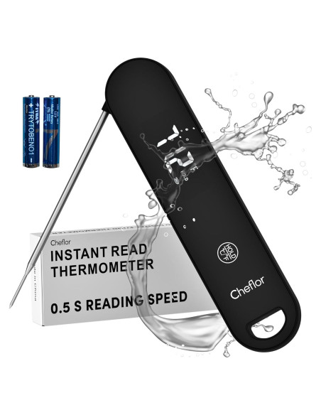 Termómetro Digital de Carne Cheflor TM-01, Lectura Rápida 0.5s