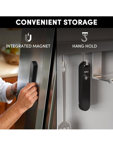 Termómetro Digital de Carne Cheflor TM-01, Lectura Rápida 0.5s