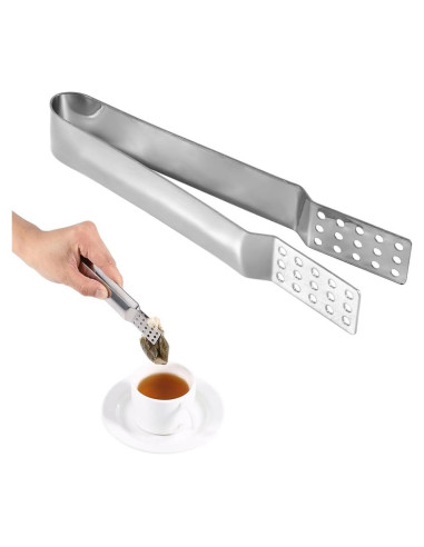 Extractor de Bolsitas de Té Acero Inoxidable Pilipane 13.2x4x2cm