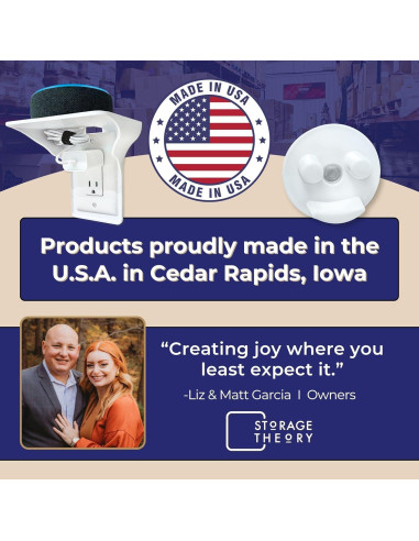 Soporte para vasos de piscina Storage Theory - Clip-on Azul - 4 Paquetes