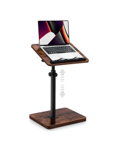 Mesa Lateral Ajustable MuiiuM Rústica 30x40 cm para Sofá