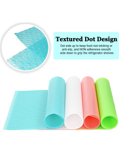 Forros de Refrigerador BOPART 12 Piezas Lavables 45x29 cm 2