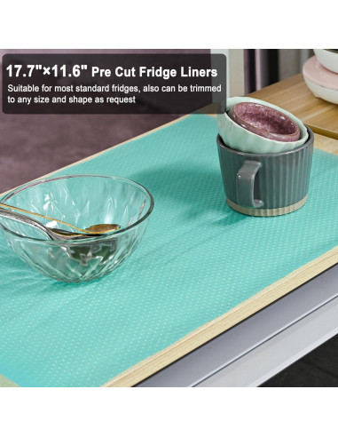 Forros de Refrigerador BOPART 12 Piezas Lavables 45x29 cm