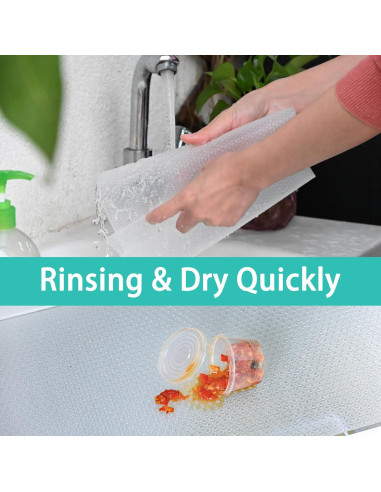 Forros de Refrigerador BOPART 12 Piezas Lavables 45x29 cm