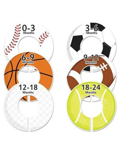 Divisores de Tamaño para Armario Bebé Digitaldoodlebug - Set de 6