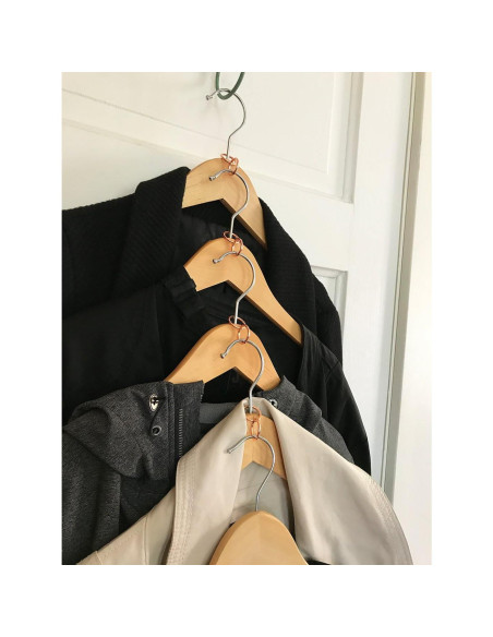 Conectores de Percha Vertical Cliffhanger Tres por Tres - Set de 4