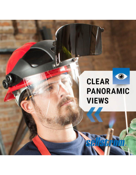 Escudo Facial de Seguridad Sellstrom S32152 con Visera Sombra 5