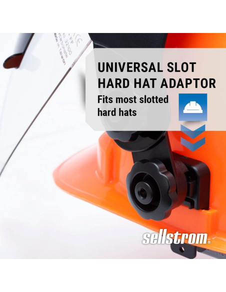 Escudo Facial de Seguridad Sellstrom S32152 con Visera Sombra 5