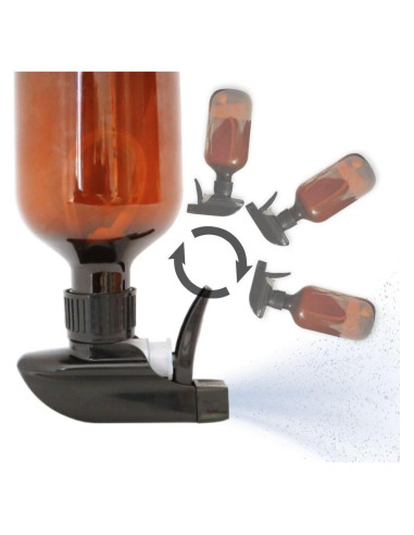 Botella de Spray 360 The Green Alcove - 2 Unidades Ámbar 0.47L