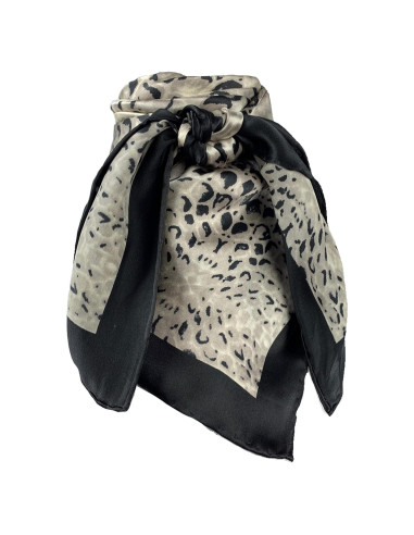 Bufanda Bandana Cowboy Wild Rag 100% Seda Charmeuse 87.6 cm