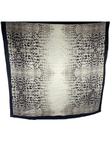 Bufanda Bandana Cowboy Wild Rag 100% Seda Charmeuse 87.6 cm