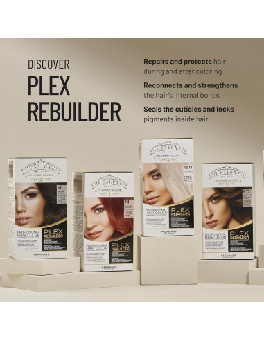 Il Salone Milano Plex Rebuilder Tinte Permanente 7.0 Rubio 148.76ml