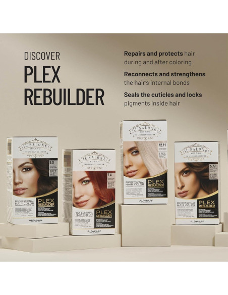 Il Salone Milano Plex Rebuilder Tinte Permanente 7.0 Rubio 148.76ml