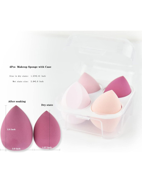 Juego de Brochas de Maquillaje 30 Piezas 111 con Esponjas Juego de Brochas de Maquillaje 30 Piezas 111 con Esponjas