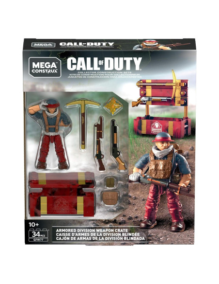 Mega Construx Call of Duty Caja de Armas Blindada 53.86g