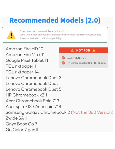 Lápiz Stylus Penoval USI 2.0 para Chromebooks - 4096 Niveles de Presión Lápiz Stylus Penoval USI 2.0 para Chromebooks - 4096 Niveles de Presión