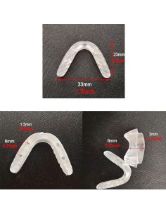 Almohadillas de Nariz de Silicona JANKY U-Shape para Gafas 2