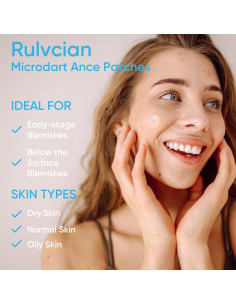 Parche para Acné Rulvcian - 18 Microdart + 16 Grandes 2