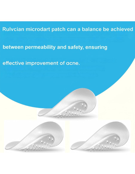 Parche para Acné Rulvcian - 18 Microdart + 16 Grandes