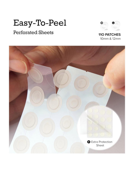 Parche Hidrocoloide para Espinillas AIDENLAB 110 Unidades