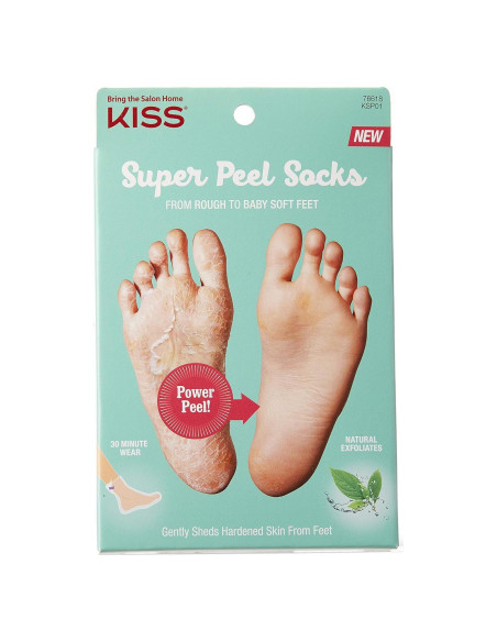 Calcetines Exfoliantes Super Peel KISS - Hidratación Profunda