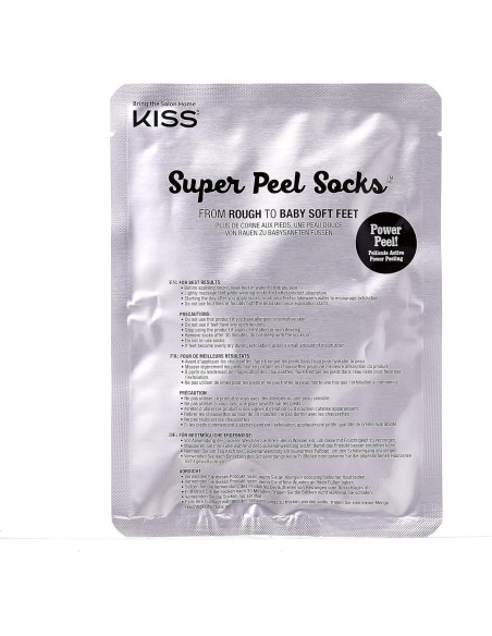 Calcetines Exfoliantes Super Peel KISS - Hidratación Profunda