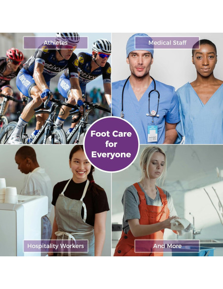 Mascarilla Exfoliante para Pies OUKEYA - 3 Pares, Lavanda