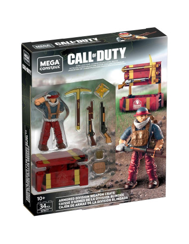Mega Construx Call of Duty Caja de Armas Blindada 53.86g
