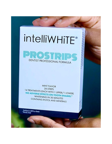 Prostrips - 28 Tiras Blanqueadoras Dentales - 12 Tonos Más Blancos