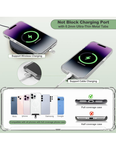 Correa Cruzada para Teléfono YFWE con Cartera RFID Crema