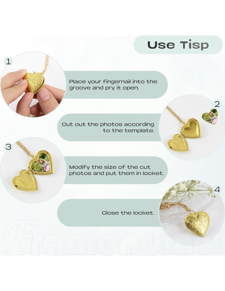 Paquete de 10 Charms Colgantes Corazón Acero Inoxidable Dorado