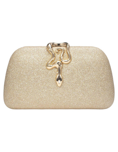 Bolso de Mano Brillante Simcat para Mujeres - Dorado 20x11 cm