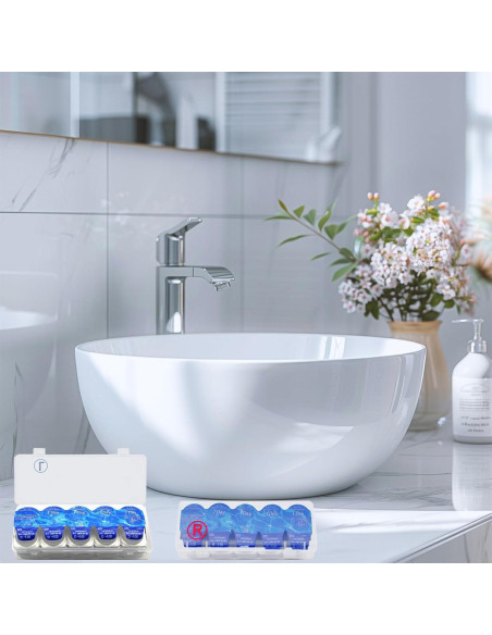 Estuche Organizador de Lentes de Contacto 2 Piezas 40 Lentes