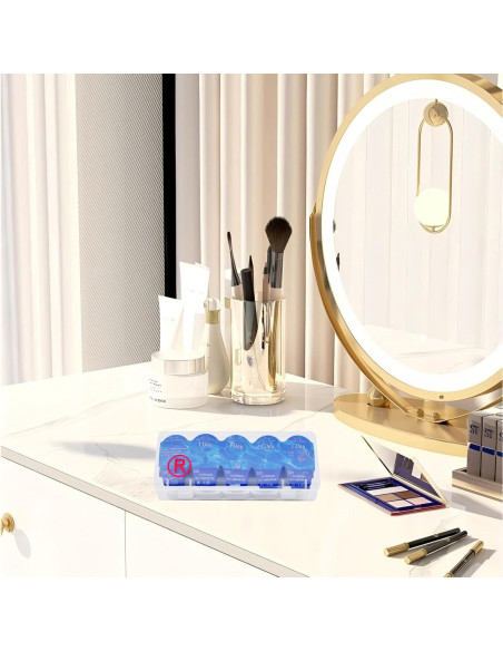 Estuche Organizador de Lentes de Contacto 2 Piezas 40 Lentes