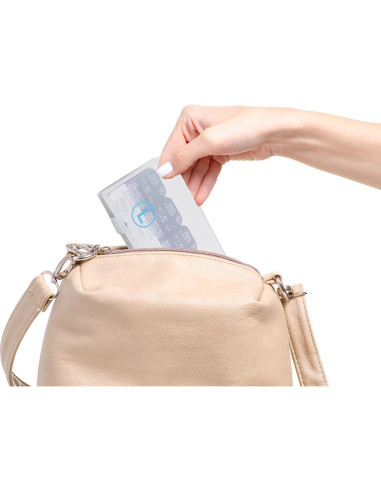 Estuche Organizador de Lentes de Contacto 2 Piezas 40 Lentes